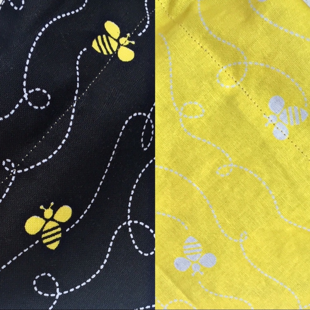 π Pet Bandana Bee Happy Bumble Bee Dog - Picture 4 of 4